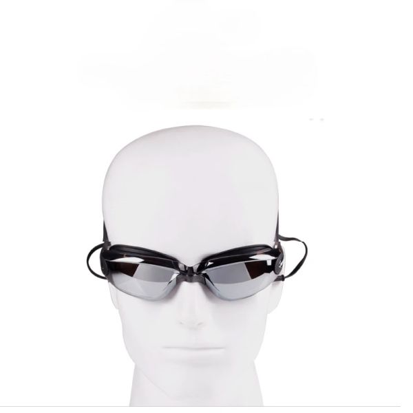 Elektroplierende Brille für Erwachsene HD wasserdichte und Anti-Fogge-Silikonschwimmgläser weich bequeme Schwimmwassersportarten