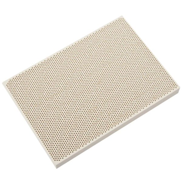 2x Ceramic Honeycomb Scheda di saldatura Riscaldamento per stufa a gas Testa 135x95x13mm Nuovo