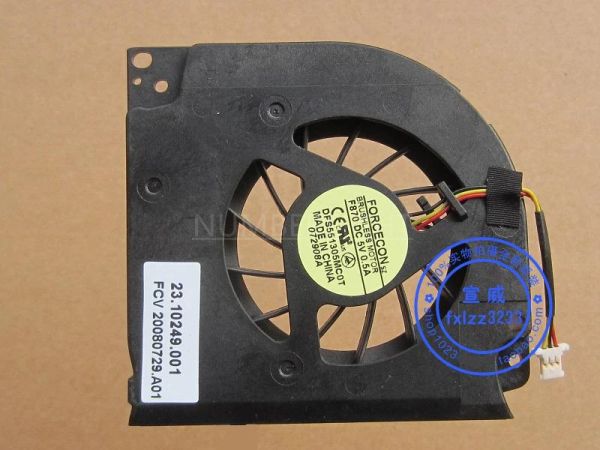 Pads Neue CPU -Kühlerlüfter für Packard Bell Easynote TN65 Etnagm Etnagi 36C ETNAGL 23.10249.001 DFS551305MC0T F870 5V 0,5 A Kühler