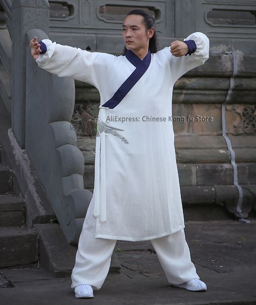 Wudang Robe Taoist Tai Chi Suit Shaolin Kung Fu Uniforme Martial Arts Giacca e pantaloni Servizio personalizzato Hai bisogno delle tue misurazioni