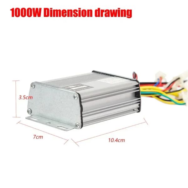 24 V/36 V/48 V 250W/350W/500W/800W Elektromotor gebürsteten Controller DC Fahrrad-E-Bike-Zubehör