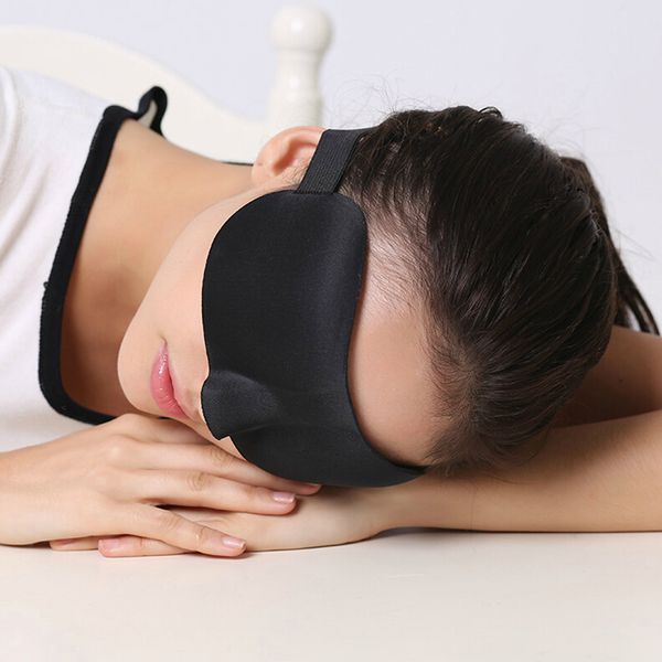 Viagem 3D Sleep Sleep Natural de alta qualidade portátil REST MEMÓRIA MEMÓRIA MEMÓRIA COMPELHA COMPELA COMPELHA COBERTURA EYEPTHATH MÁSCARA DE MÁSCARA