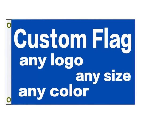 Bandeira de bandeira de impressão de 3x5 pés com seu logotipo de design para bandeiras diretas OEM DIY DHL SHIPING1783297