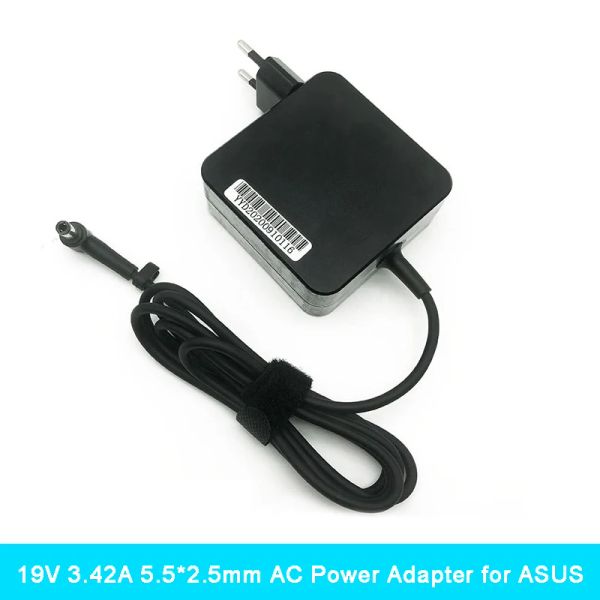 Adaptör 65W 19V 3.42A 5.5*2.5mm Dizüstü Bilgisayar AC Adaptör ASUS X45A X550 X550ZA X551M X550L X551 X555L F555L S46 S451 S300C S400CA