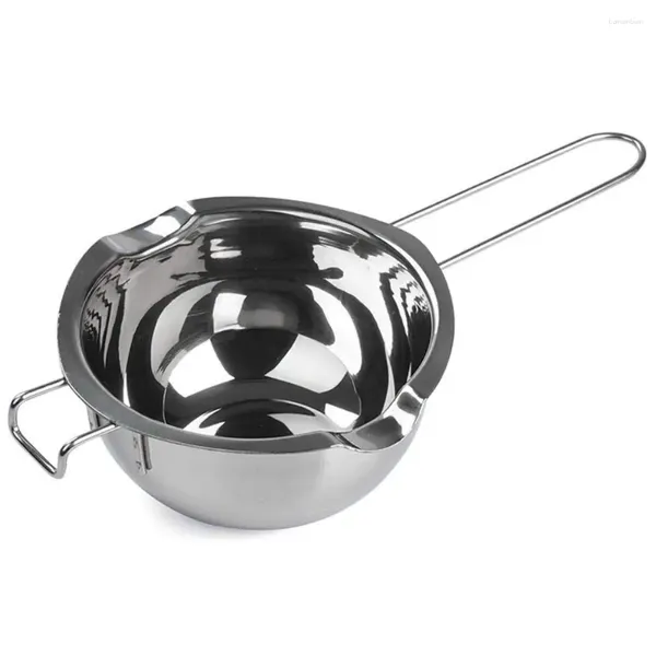 Moldes de cozimento Double Boiler Stainless Aço Chocolate Pot Dipping Towla impermeável à prova d'água adequada para queijos de manteiga