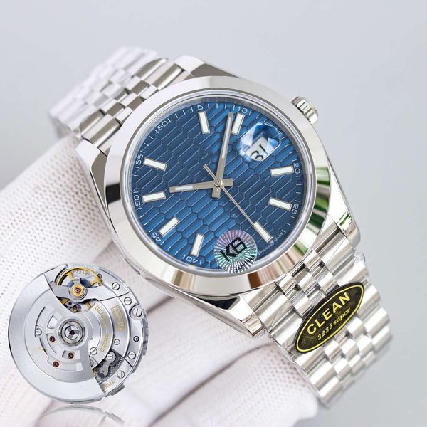 MECCANICO MECCANICO MECCANICO MECCANICO AAAAA Precision 3235 Orologi in acciaio DateWust SuperClone41mm Orologi automatici 904L Designer Lega 600 Montredeluxe