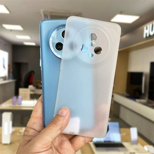 Caso claro fosco para honra magia 5 pro case tpu tpu mole silicone telefone para magic5 5pro slim thin fino simples e transparente pára -choque