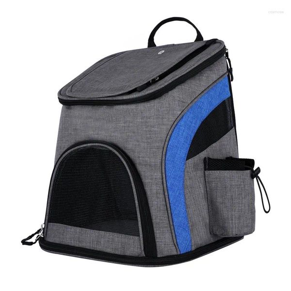 Carriers Cat Carrier Backpack Bag di viaggio per animali domestici zaini portatili in rete traspirante per escursioni in viaggio all'aperto