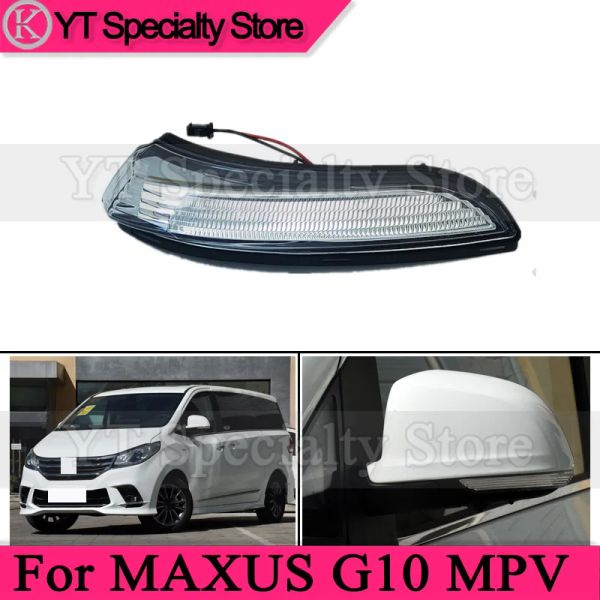 Accessori per auto LED Vista posteriore Specchio di svolta Light Light Specchio retrovisore Lampada per Maxus G10 MPV