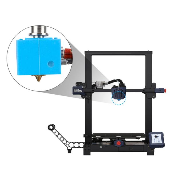 Kobra J-Head Hotend Baskı Başı Sıcak Uç 24V 40W Kartuş Isıtıcı AnyCubic Kobra 2 Plus Max Neo Pro Hotend 3D Yazıcı Parçaları