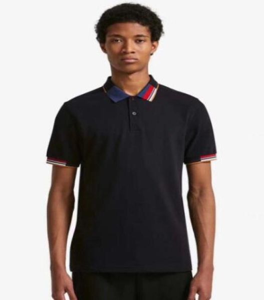 Verkauf von Männern Solid Polo -Shirts Kurzarm London London Perry Casual T -Shirts Bekleidung männliche Baumwolle UK England Fashion T -Shirt Tops 6875781