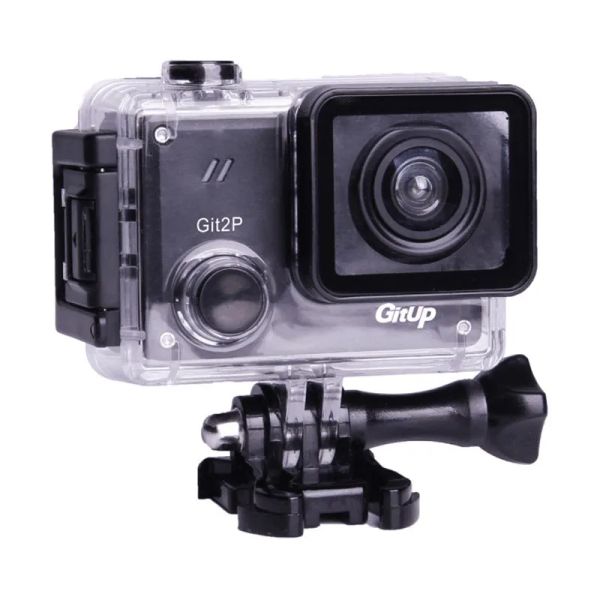 Kameras Gitup GIT2P 90 Grad Objektiv Action Kamera 2K WiFi Sports DV Full HD 1080p 30 m wasserdichtes Mini -Camcorder 1,5 Zoll Novatek 96660