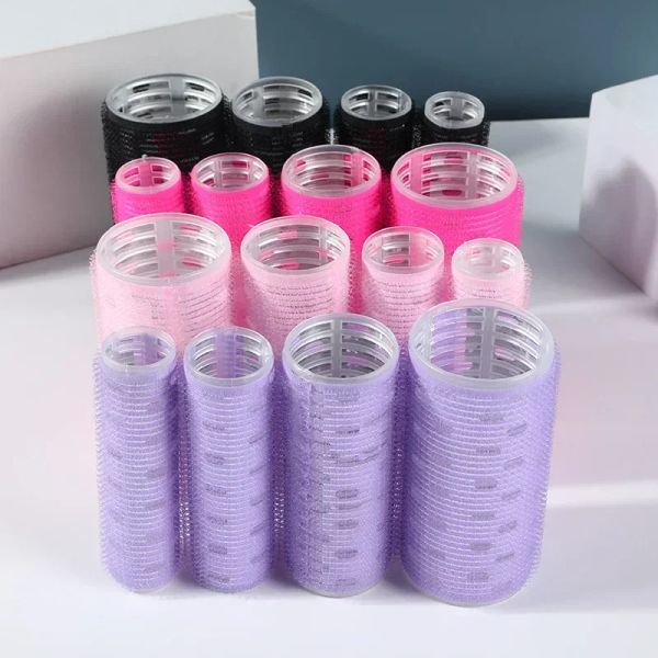 1pc 2 Größe Friseur Home Verwenden Sie DIY Magie Große selbstklebende Haarwalzen Styling Roller Rollen Locken Haar Frauen Schönheit Werkzeug