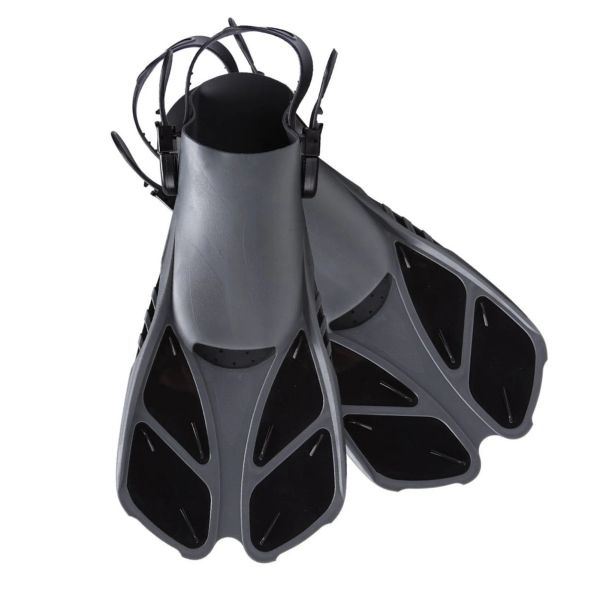 1 çift palet kısa ayarlanabilir yüzme yüzgeçleri yetişkin kısa tüplü şnorkel ayakkabıları yüzmek yüzgeç şnorkelleri şnorkelleri dalış yüzgeçleri