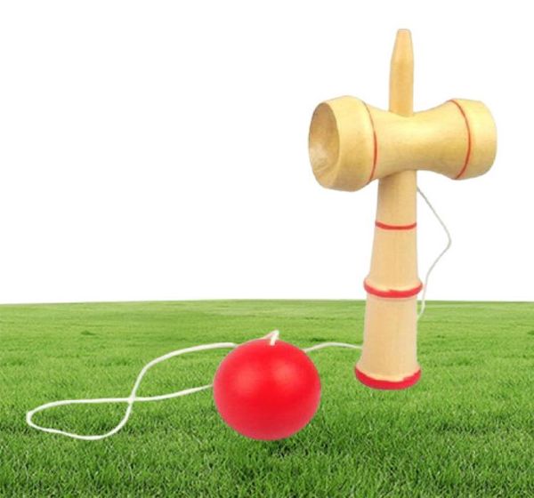 Kendamas Skill Kendama Ball Bildungsspielzeug lustiger Bahama traditionelles Wood Game6538592