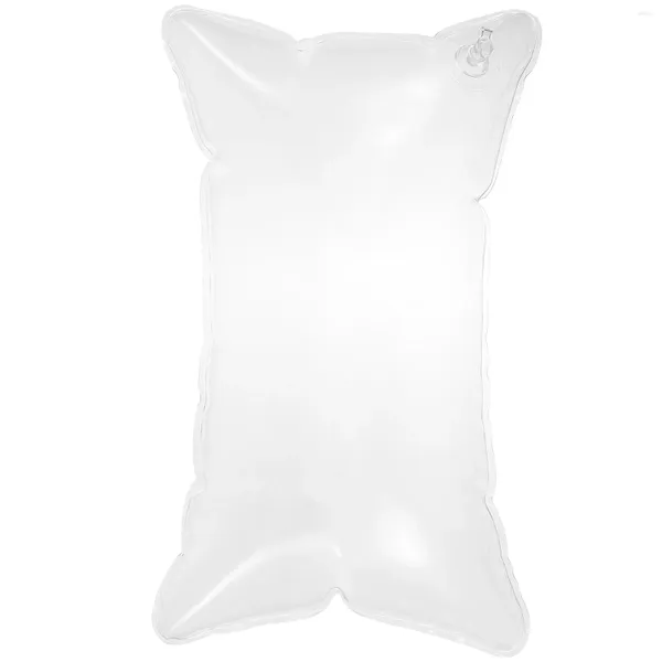 Sofá de travesseiro S Campamento transparente Claro inserções de airbag inflável PVC Equipamento externo à prova d'água