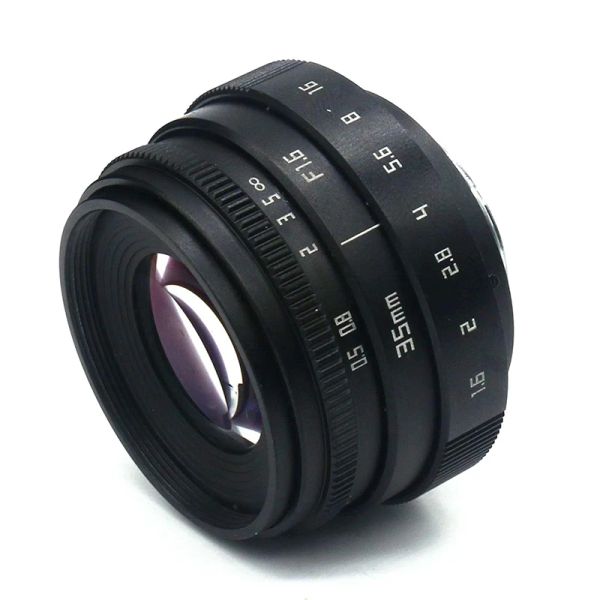 Aksesuarlar Mini 35mm F1.6 APSC TEION TV Lens/CCTV Lens 16mm C Montaj Kamerası