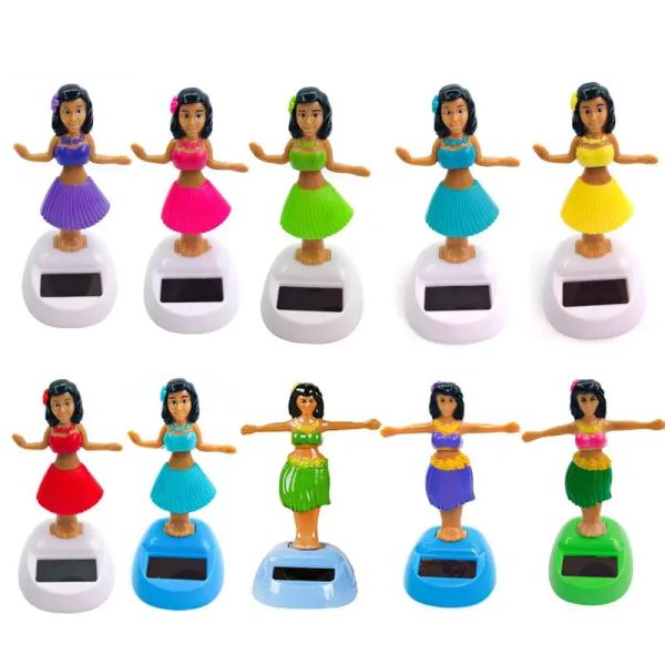 Figure solari bobblehead giocattoli a energia solare ballerini solari per figure dashboard ornamenti interni per bambini per bambini adulti