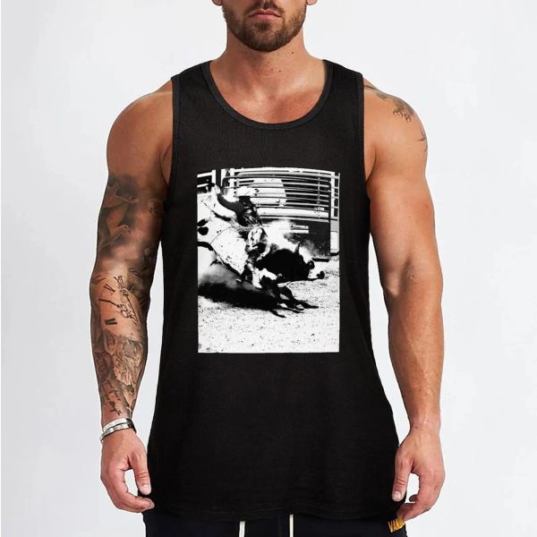 Nuove t-shirt sportive da tank da campione di toro per uomini per uomo abiti da palestra abbigliamento da uomo maglietta da uomo