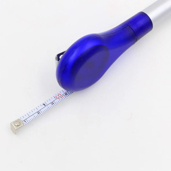 Caneta esferográfica de meça de nova fita com 1m de fita métrica do ponto de bola caneta de papelaria fita criativa de fita de caneta Life Work School Supplies