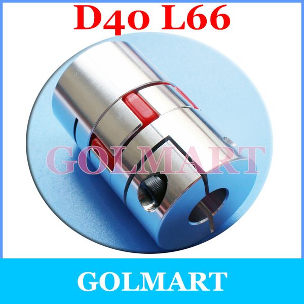 1pcs 8 10 14 17 12.7 15.875 16 18 19 20 22mm Motor Çene Mil Bağlayıcı Esnek Örümcek Erik Bağlantı D40 L65 66