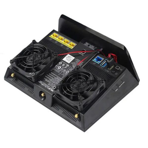 PADS CPU Placa -mãe CONFULHOR FRIO DE REFRIGENÇÃO COMO ASUS RTAC68U/AC86U/AC87U/R8000/AC5300 CHASSIS DE LAPTER