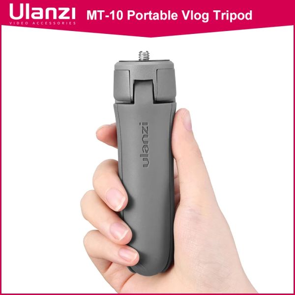 Tripodi Ulanzi MT10 VLOG VLOD Mini Tripod Base gimbal per Osmo Mobile 2 3 4 Tripod vlog per la fotocamera SLR Smartphone DSLR