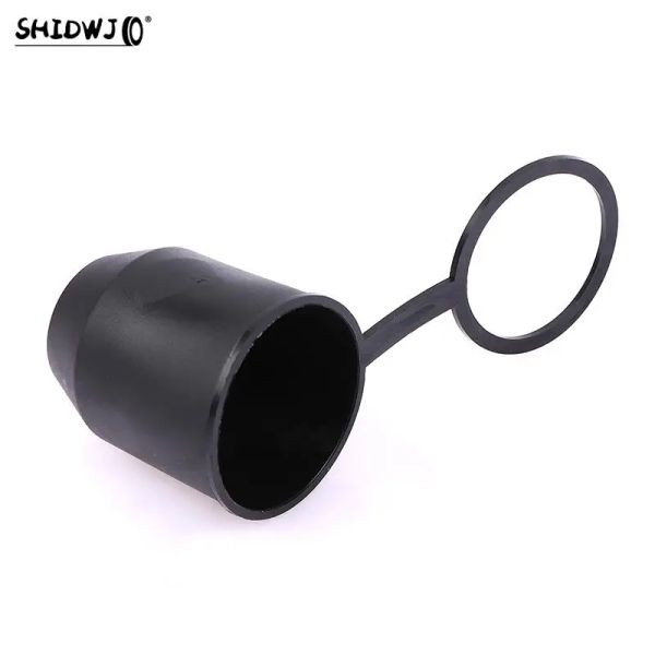 1pcs Universal 50 mm Auto Langable Schleppstange Ball Cover Accessoires Schwarze Kappe Schleppkupplung Caravan Anhänger Anhänger Schleppball Schutz