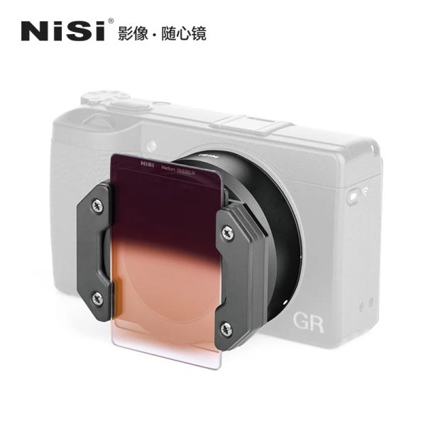Accessori Sistema di filtro per fotocamera Nisi per Ricoh GR3 Polarizer UV/GND/CPL/ND Filtri per Griii Gr III Fotografia Profesional Accesorios