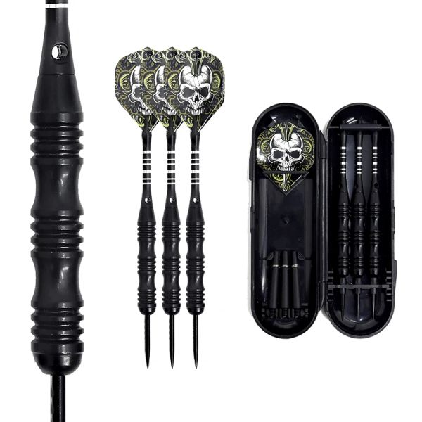 3pcs 22g Darts Darts Darts Game Plastic Storage Sunda in acciaio Darts con albero in alluminio