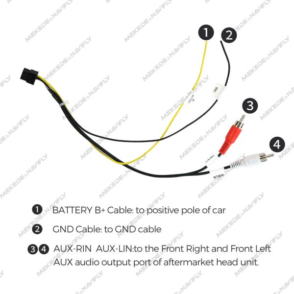 Accessori per radio auto Android Mekede Box decodificatore in fibra ottica per Mercedes Benz W211 W219 W220