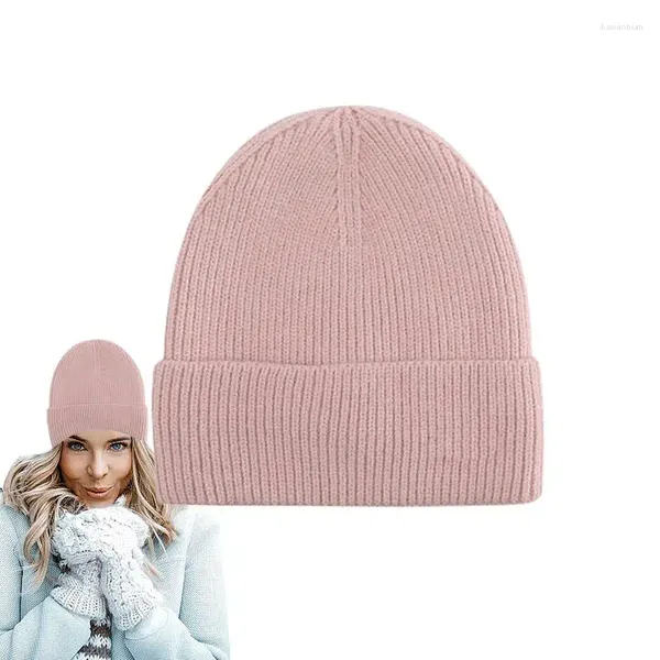 Coperte di lana berretti per donne elastico cappello inverno spesso morbido berretto a maglia calda a maglia Copia di vocazione itinerante