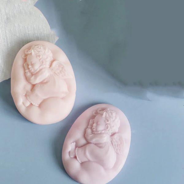 3d Angel Baby Silicone molde