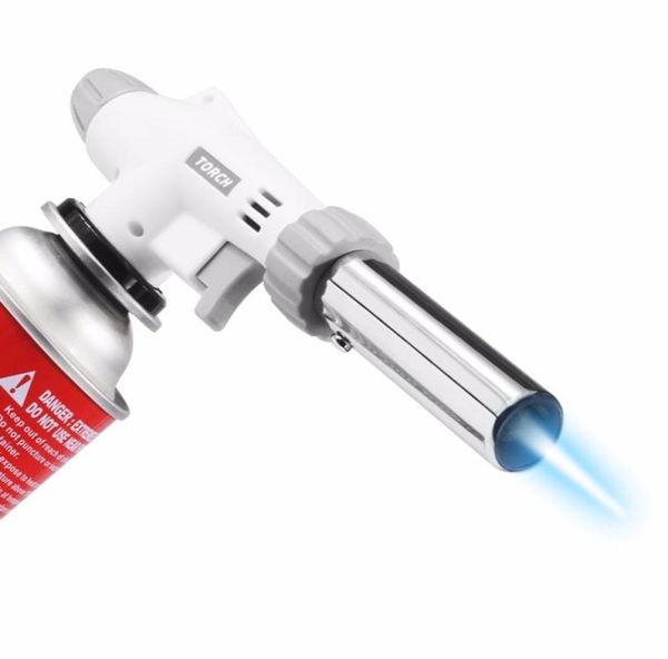 Печи Butane Torch кухня Blow Forch Chef Chef Приготовление пищи легкое регулируемое пламя с безопасным замком кулинарной для Creme Brulee Baking9866950