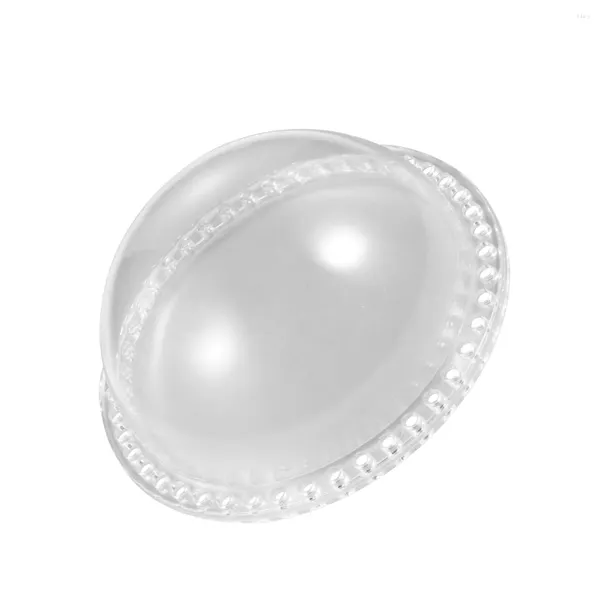 Piastre sacche intrecciata trasparente spazio di copertura a bolle cupola fai da te parti della macchina da cucire intrecciata acrilica intrecciata trasparente
