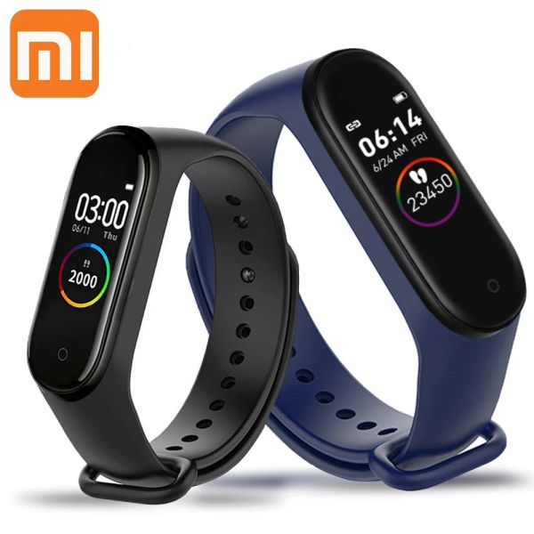 Armbänder Xiaomi M4 Smart Band 4 Fitness Tracker Watch Sport Armband Herzfrequenz Blutdruck Mi Smartband Monitor Handgelenk Gesundheit M3 Beste