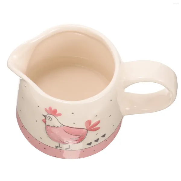 Tazze panna per le stoviglie pasquale tazza di caffè in porcellana brocca ceramica ceramica liquida