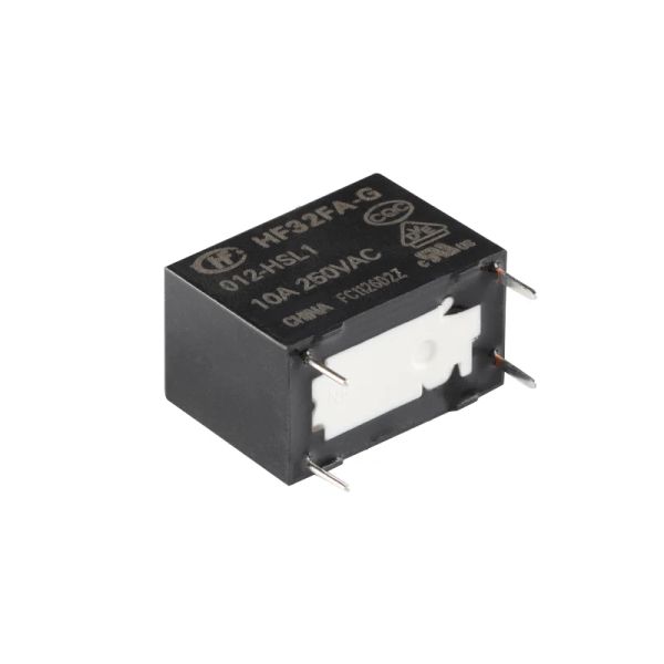 HF32FA-G 005-HSL1 012-HSL1 024-HSL1 5V 12V 24V 4PIN 10A/250VAC Relé de energia normalmente aberto