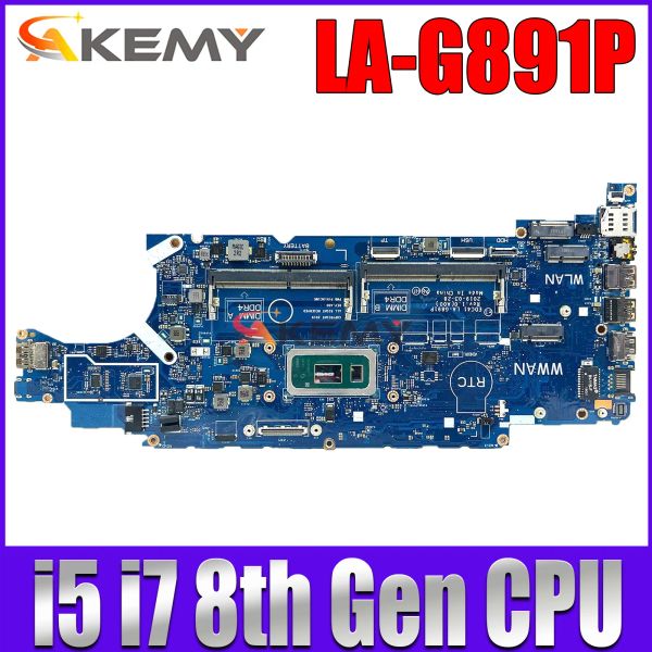 Scheda madre LAG891P I5/I7 CPU 8 ° GEN CPU Mainboard per Dell Latitude 5400 Laptop Motherboard CN052T0R 0HJD1J 100% Well Working