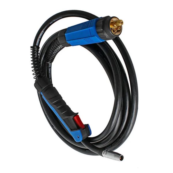 15AK MIG Mag Tocha Acessórios 3m/4m/5m MB15AK Tocha/arma de solda com conector Europ para MIG CO2 Ferramenta de Equipamento de Soldagem