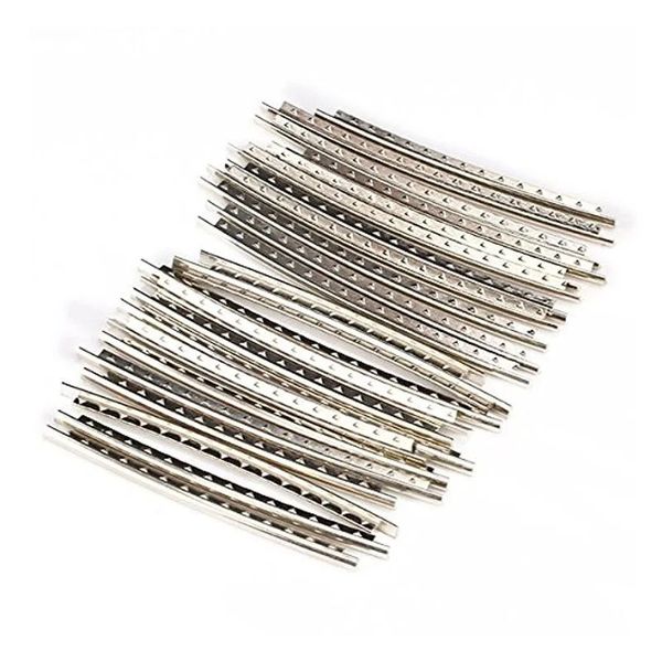 24 pezzi set di tasti di chitarra elettrica Filo Tretwire 2,2 mm in lega di nichel in rame