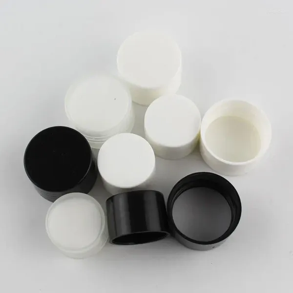 Speicherflaschen 100pcs 18mm 20 mm 24 mm 410 Verschluss Plastikschraube Kappe PP Deckel für kosmetische Behälter Verpackung