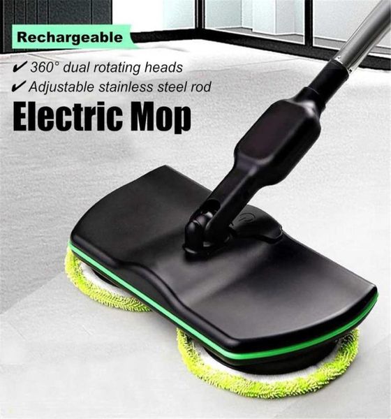 Tergicristallo ricaricabile a pavimento a vapore spazzatura a vapore mop mop pulitore elettrico pulitore pavimento rondella wireless rotante wireless t200702440722