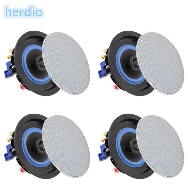 Herdio 4 pollici 320 Watts Bluetooth Bluetooth Pacchetto di altoparlanti perfetti per il sistema di home theater Office 4 altoparlanti