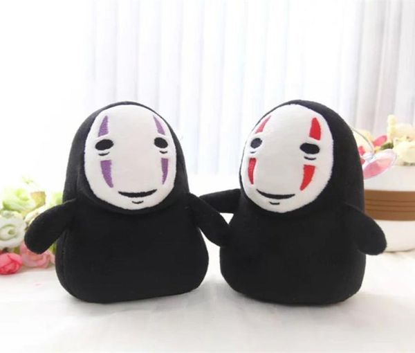 15 cm Spirited Away Uomo senza volto Peluga giocattolo peluche senza faccia Ghost Kaonashi Bambola di peluche per bambini Regalo per bambini LA0744192869