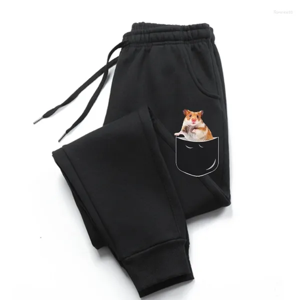 Herrenhosen Taschenhamster für Herren lustig im Geschenk der Scherze Sweamens Langarmpfanne