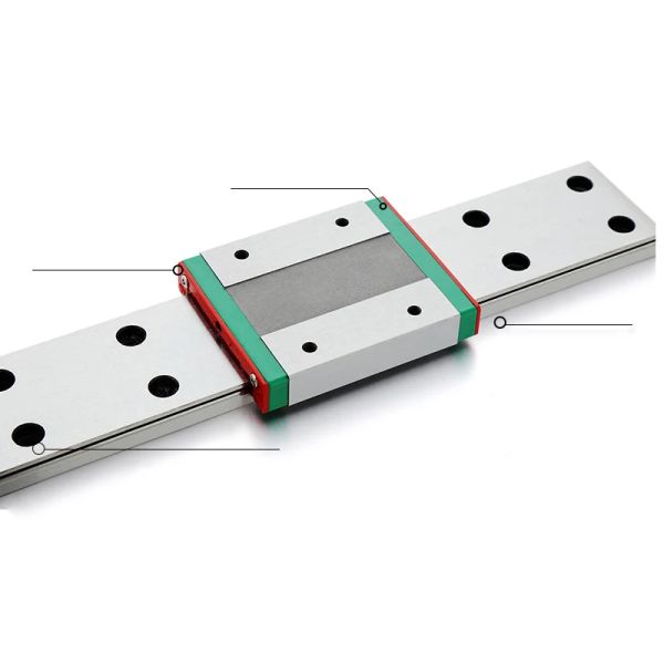 Linearer Schienenrutsche MGW7 MGW9 MGW12 MGW15 GUIDER RAIL MINIDUR MGN LINEAR