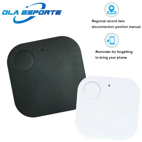 Mobile Bluetooth 5.0 Smart GPS Tracker Reverse Track Tag iOS Sistema Android Encontre o telefone da carteira de bolsa de crianças ancião Encontre meu aplicativo