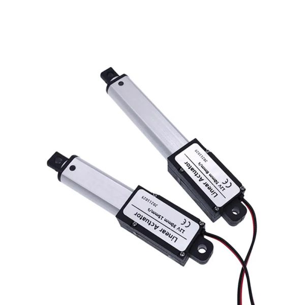 Attuatore lineare elettrico 30mm 50mm Scate CC 12V Motore attuatore lineare 30N/60N/100N Motor lineare Mini