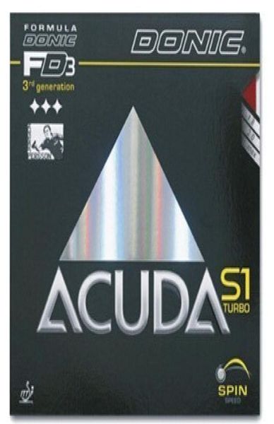 Donic Acuda S1 Acuda S1 Turbo Tisch Tennis Gummi -Tisch -Tennisschläger Racquet Sporttisch Tennis Cover Ping Pong Rubber4380392